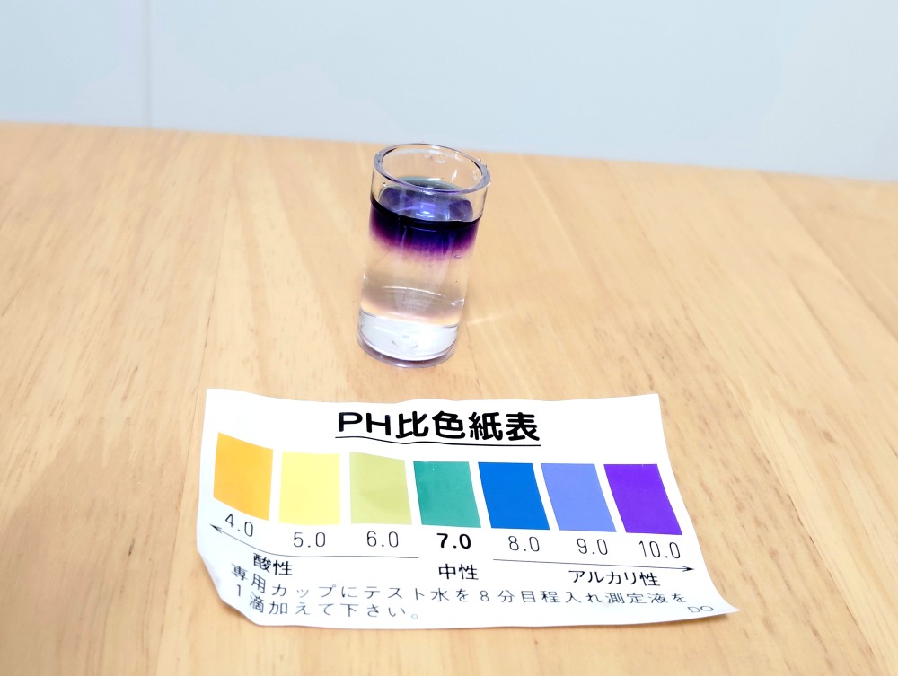 日本トリムのph測定